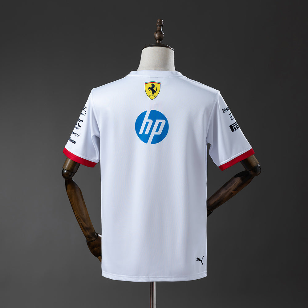 Ferrari Formula 1 2025 Camiseta Blanca