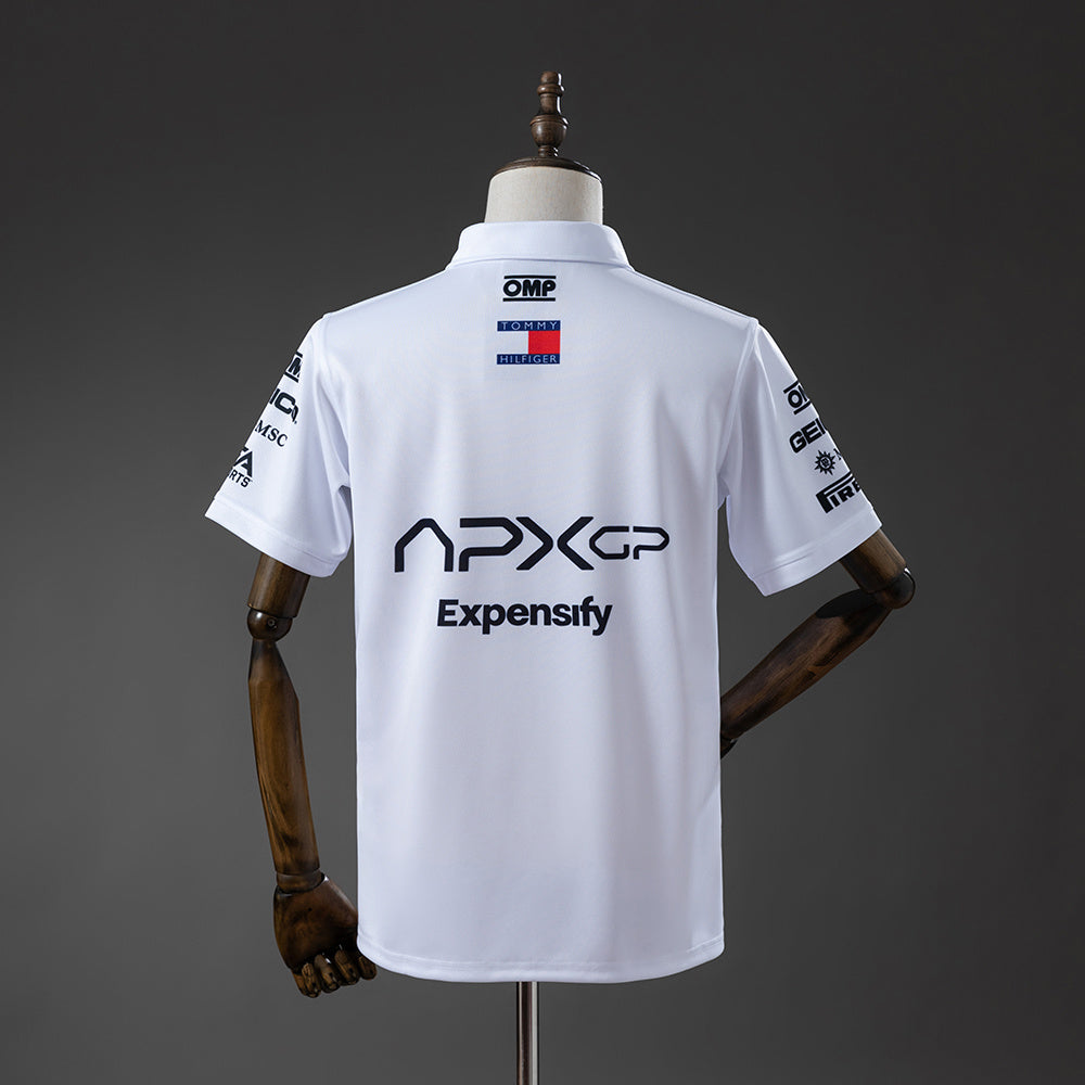 Mercedes Formula 1 2025 Polo Blanco