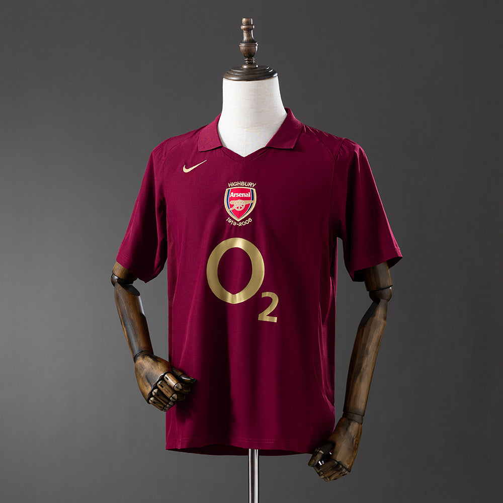 Arsenal 2005/06 1ª Equipación