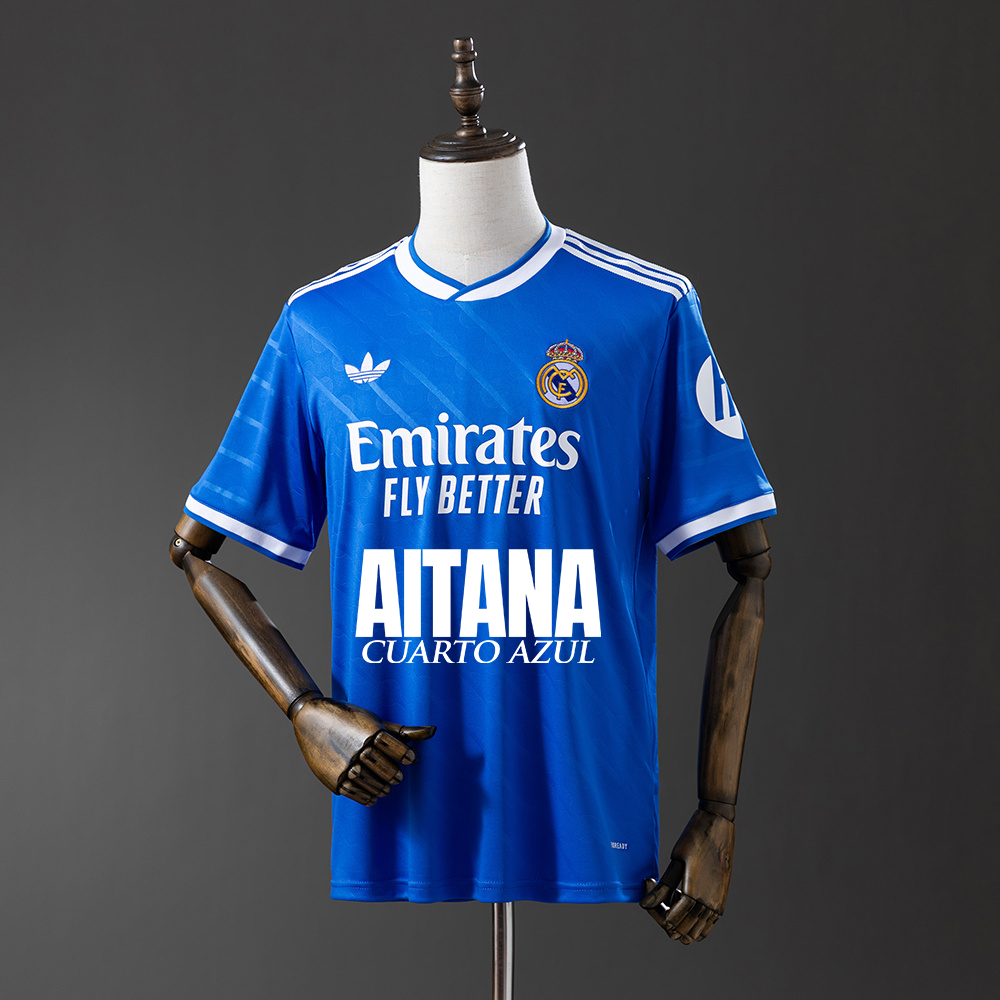 Real Madrid 2025/26 2ª Equipación x Aitana Cuarto Azul