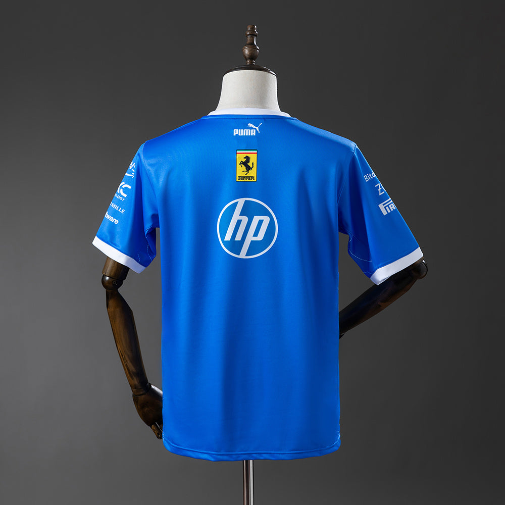 Ferrari Formula 1 2025 Camiseta Azul