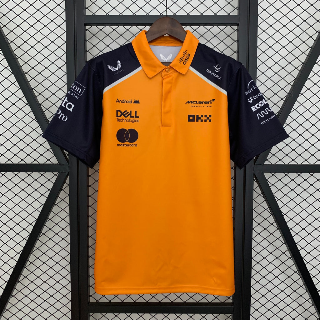 McLaren Formula 1 2025 Polo Naranja