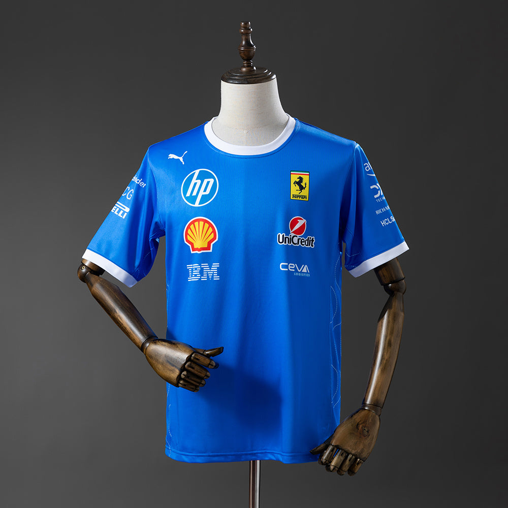 Ferrari Formula 1 2025 Camiseta Azul