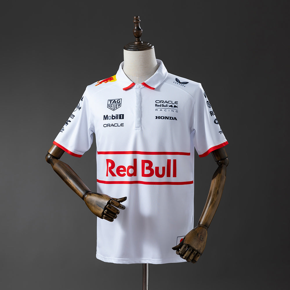 Red Bull Formula 1 2025 Polo Blanco