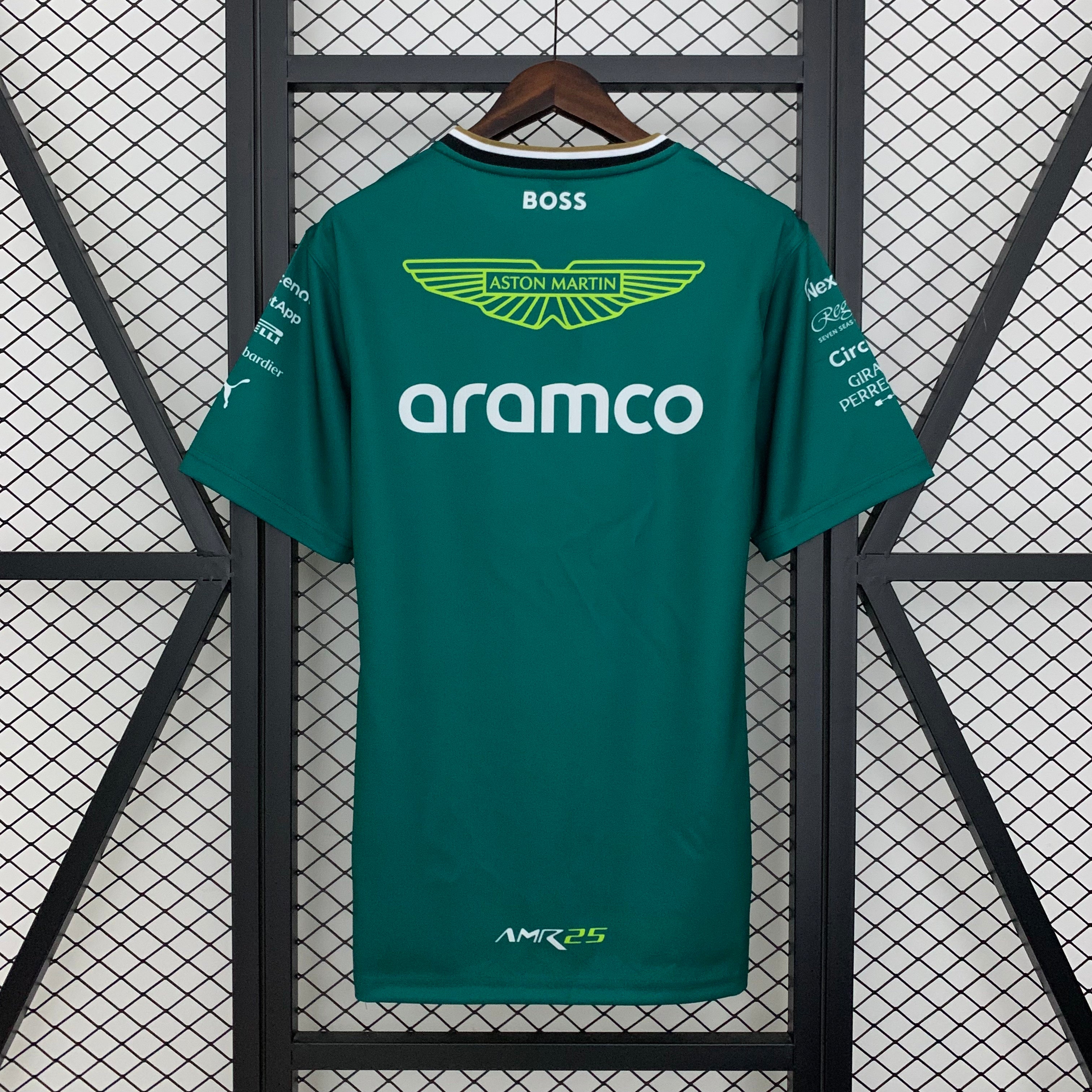 Aston Martin Formula 1 2025 Camiseta Verde