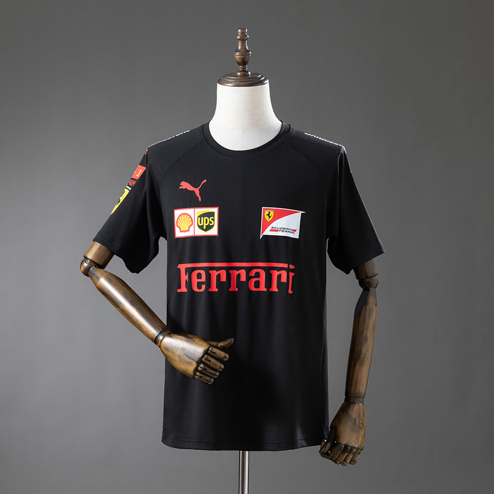 Ferrari Formula 1 2025 Camiseta Negra