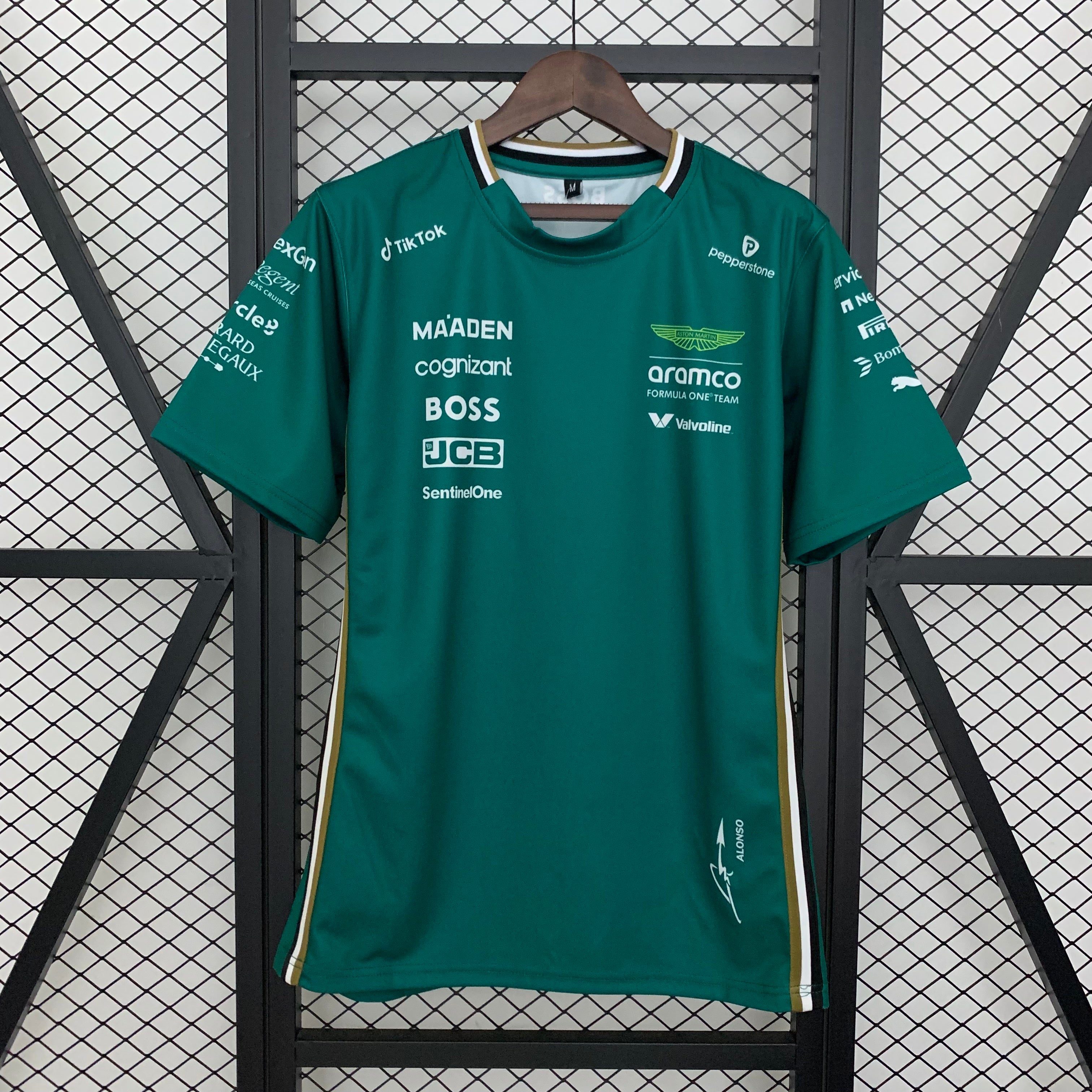 Aston Martin Formula 1 2025 Camiseta Verde