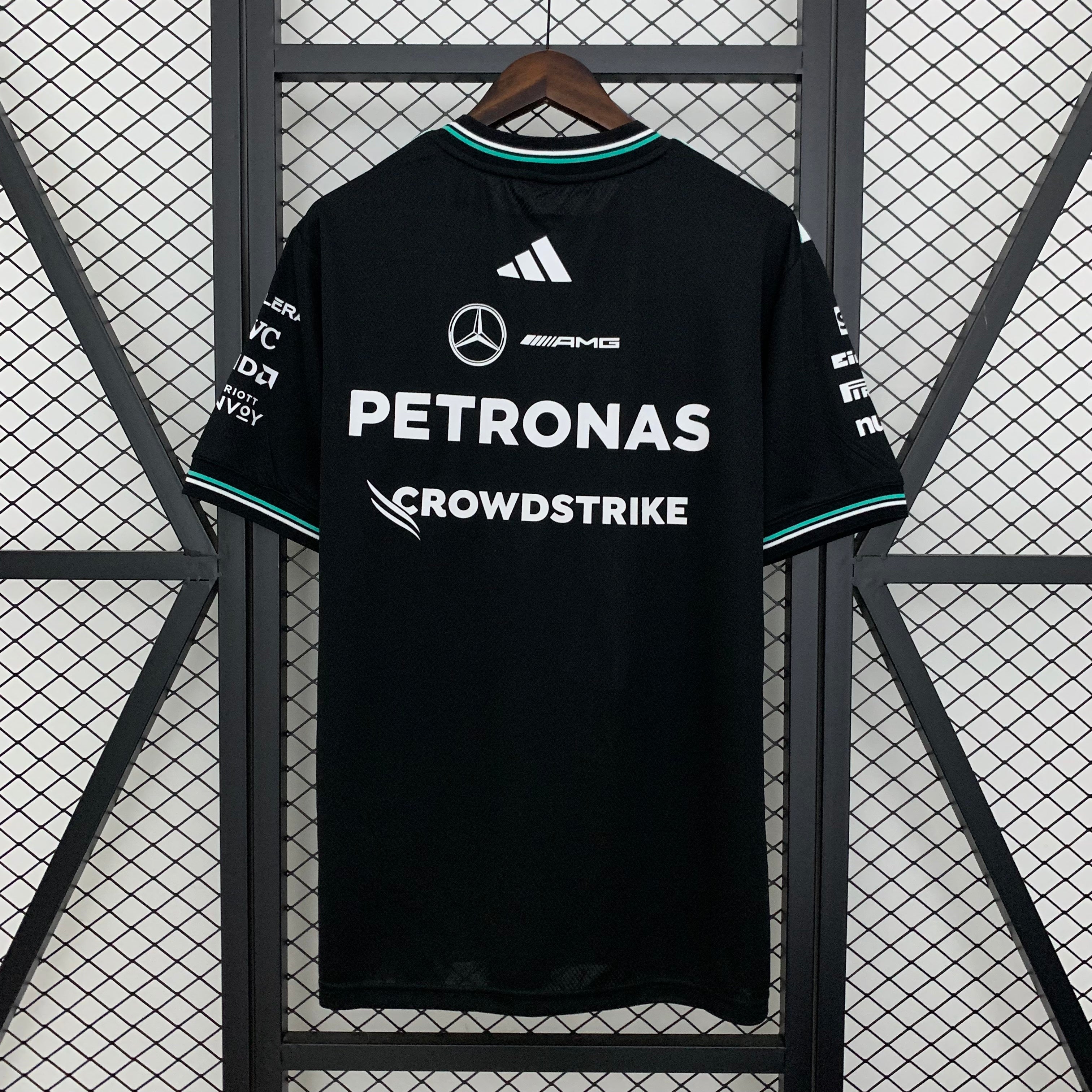 Mercedes Formula 1 2025 Camiseta Negra