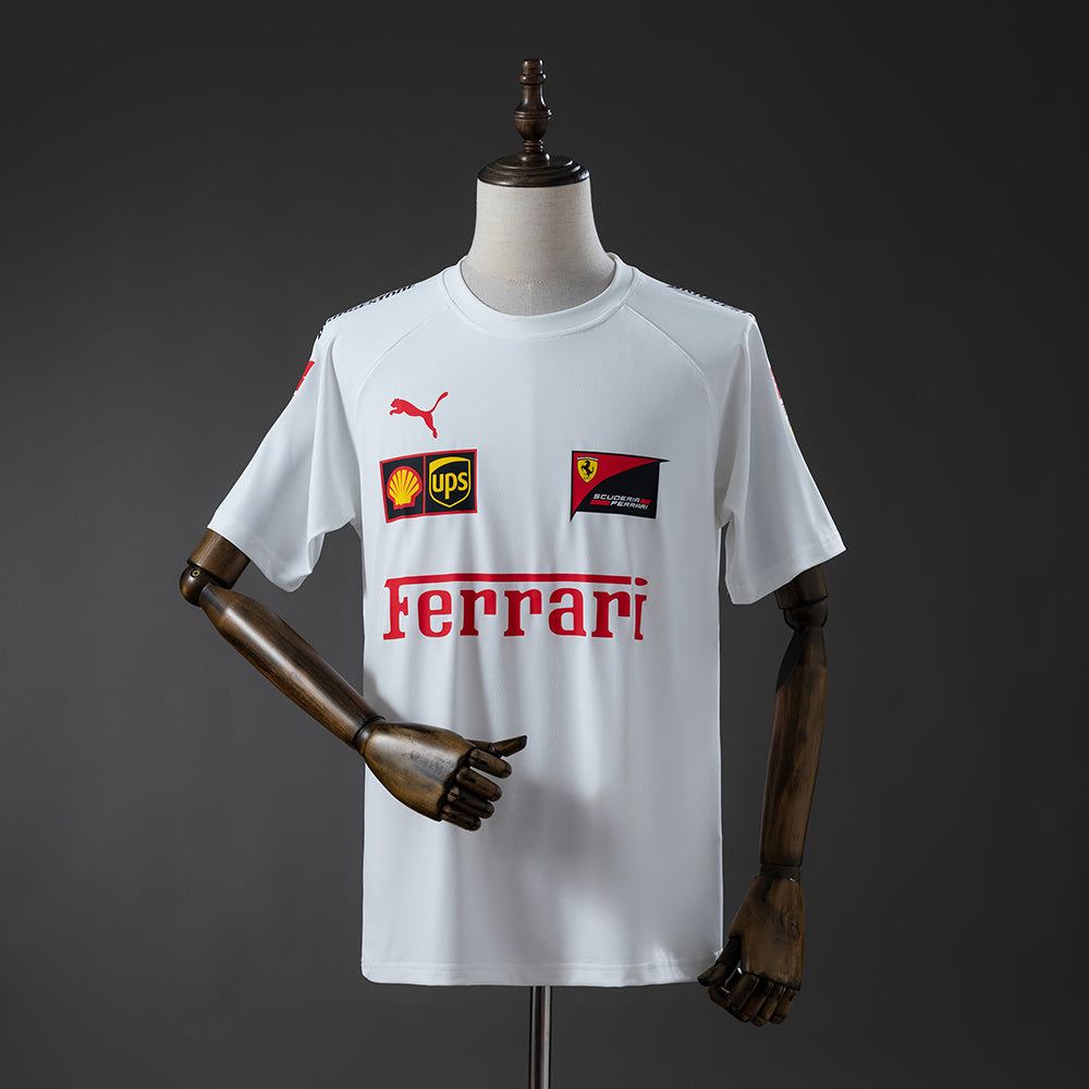 Ferrari Formula 1 2025 Camiseta Blanca