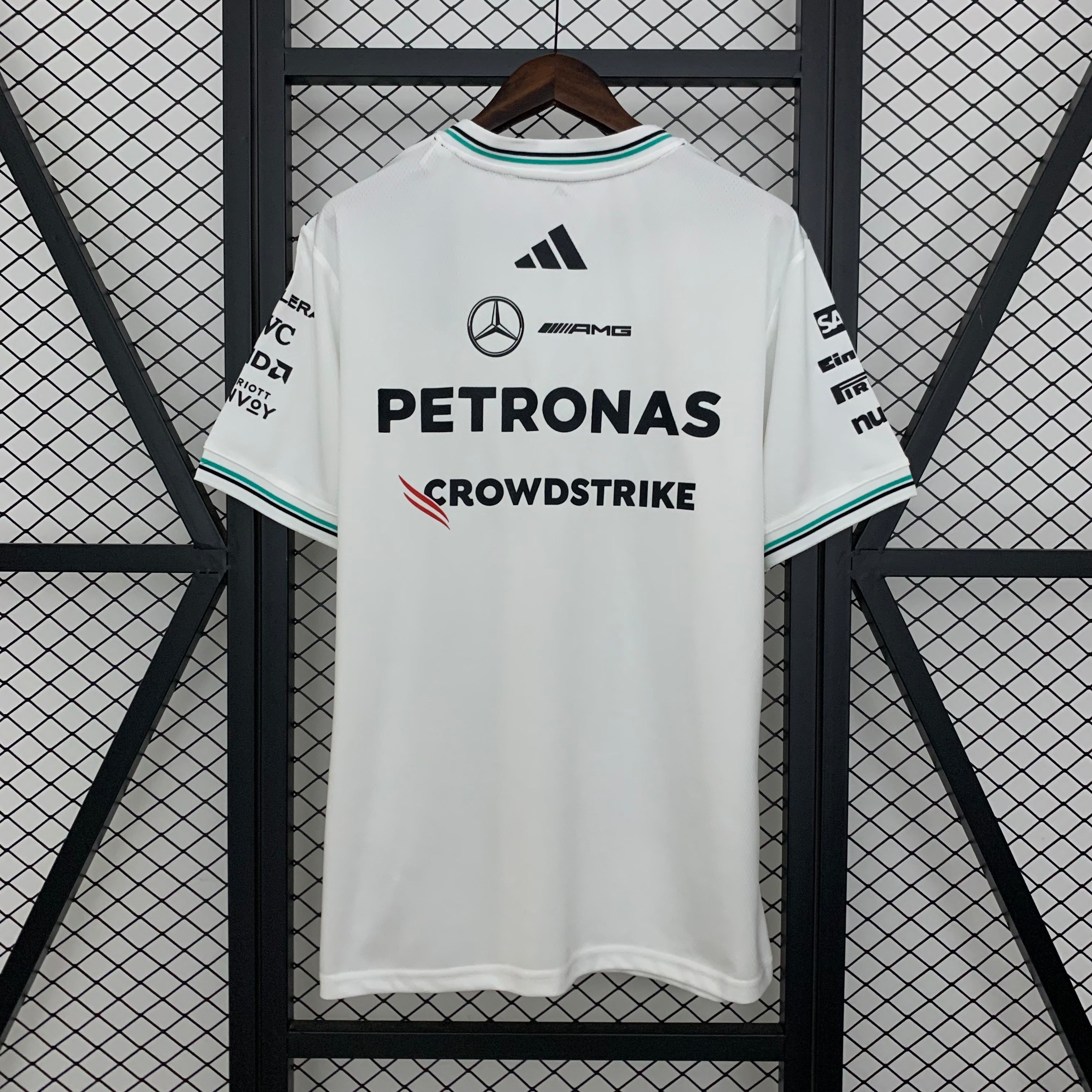 Mercedes Formula 1 2025 Camiseta Blanca